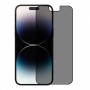 Apple iPhone 14 Pro Max מגן מסך נאנו זכוכית 9H פרטיות יחידה אחת סקרין מובייל