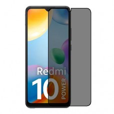 Xiaomi Redmi 10 Power מגן מסך הידרוג'ל פרטיות (סיליקון) יחידה אחת סקרין מובייל