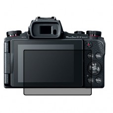 מגן מסך הידרוג'ל פרטיות (סיליקון) למצלמה מדגם : Canon PowerShot G1 X Mark III מותג : סקרין מובייל