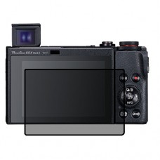 מגן מסך הידרוג'ל פרטיות (סיליקון) למצלמה מדגם : Canon PowerShot G5 X Mark II מותג : סקרין מובייל