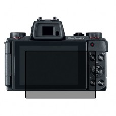 מגן מסך הידרוג'ל פרטיות (סיליקון) למצלמה מדגם : Canon PowerShot G5 X מותג : סקרין מובייל