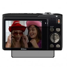 מגן מסך הידרוג'ל פרטיות (סיליקון) למצלמה מדגם : Nikon Coolpix S3100 מותג : סקרין מובייל