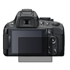 מגן מסך הידרוג'ל פרטיות (סיליקון) למצלמה מדגם : Nikon D5100 מותג : סקרין מובייל