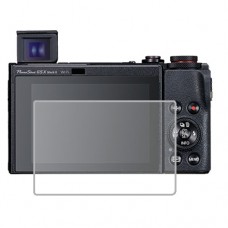 מגן מסך הידרוג'ל שקוף (סיליקון) למצלמה מדגם : Canon PowerShot G5 X Mark II מותג : סקרין מובייל