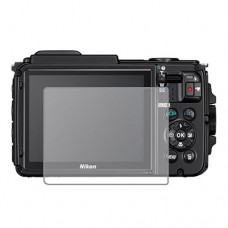 מגן מסך הידרוג'ל שקוף (סיליקון) למצלמה מדגם : Nikon Coolpix AW130 מותג : סקרין מובייל