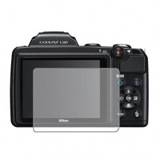 מגן מסך הידרוג'ל שקוף (סיליקון) למצלמה מדגם : Nikon Coolpix L120 מותג : סקרין מובייל