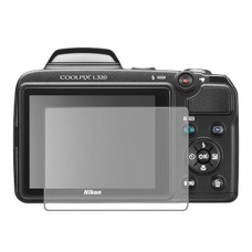 מגן מסך הידרוג'ל שקוף (סיליקון) למצלמה מדגם : Nikon Coolpix L320 מותג : סקרין מובייל