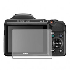 מגן מסך הידרוג'ל שקוף (סיליקון) למצלמה מדגם : Nikon Coolpix L820 מותג : סקרין מובייל