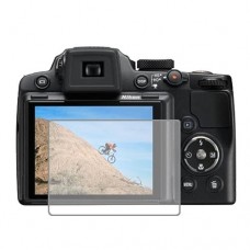 מגן מסך הידרוג'ל שקוף (סיליקון) למצלמה מדגם : Nikon Coolpix P500 מותג : סקרין מובייל
