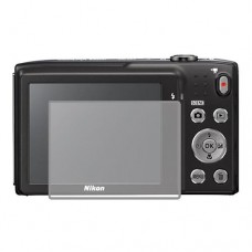 מגן מסך הידרוג'ל שקוף (סיליקון) למצלמה מדגם : Nikon Coolpix S3300 מותג : סקרין מובייל