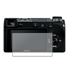 מגן מסך הידרוג'ל שקוף (סיליקון) למצלמה מדגם : Sony Alpha NEX-6 מותג : סקרין מובייל