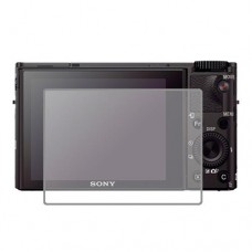 מגן מסך הידרוג'ל שקוף (סיליקון) למצלמה מדגם : Sony Cyber-shot DSC-RX100 III מותג : סקרין מובייל