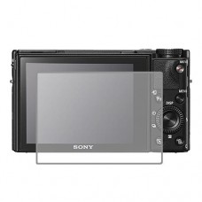מגן מסך הידרוג'ל שקוף (סיליקון) למצלמה מדגם : Sony Cyber-shot DSC-RX100 V מותג : סקרין מובייל