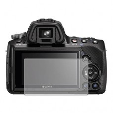 מגן מסך הידרוג'ל שקוף (סיליקון) למצלמה מדגם : Sony SLT-A35 מותג : סקרין מובייל