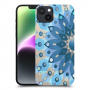 פרח כחול כיסוי מגן קשיח מעוצב ל Apple iPhone 14 Plus סקרין מובייל