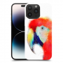 תוכי Aquarelle כיסוי מגן קשיח מעוצב ל Apple iPhone 14 Pro Max סקרין מובייל