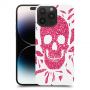 בורדו סקול כיסוי מגן קשיח מעוצב ל Apple iPhone 14 Pro Max סקרין מובייל