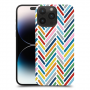 צבע זיג-זגס כיסוי מגן קשיח מעוצב ל Apple iPhone 14 Pro Max סקרין מובייל