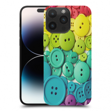 כפתורים צבעוניים כיסוי מגן קשיח מעוצב ל Apple iPhone 14 Pro Max סקרין מובייל
