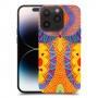 כתום מופשט כיסוי מגן קשיח מעוצב ל Apple iPhone 14 Pro סקרין מובייל