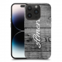 אמריקה בעץ כיסוי מגן קשיח מעוצב ל Apple iPhone 14 Pro סקרין מובייל