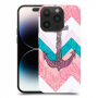 גיאומטריה של עוגן כיסוי מגן קשיח מעוצב ל Apple iPhone 14 Pro סקרין מובייל