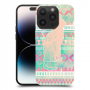 Bege Cat כיסוי מגן קשיח מעוצב ל Apple iPhone 14 Pro סקרין מובייל