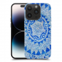 מנדלה כחולה כיסוי מגן קשיח מעוצב ל Apple iPhone 14 Pro סקרין מובייל