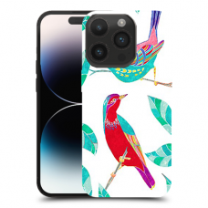 ציפורים צבעוניות כיסוי מגן קשיח מעוצב ל Apple iPhone 14 Pro סקרין מובייל