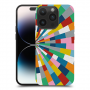 קלידוסקופ צבעוני כיסוי מגן קשיח מעוצב ל Apple iPhone 14 Pro סקרין מובייל