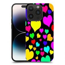 לבבות צבעוניים כיסוי מגן קשיח מעוצב ל Apple iPhone 14 Pro סקרין מובייל