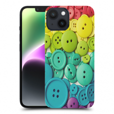 כפתורים צבעוניים כיסוי מגן קשיח מעוצב ל Apple iPhone 14 סקרין מובייל