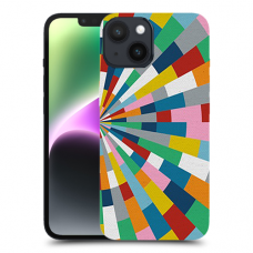 קלידוסקופ צבעוני כיסוי מגן קשיח מעוצב ל Apple iPhone 14 סקרין מובייל
