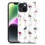 פלמינגו צבעוניים כיסוי מגן קשיח מעוצב ל Apple iPhone 14 סקרין מובייל