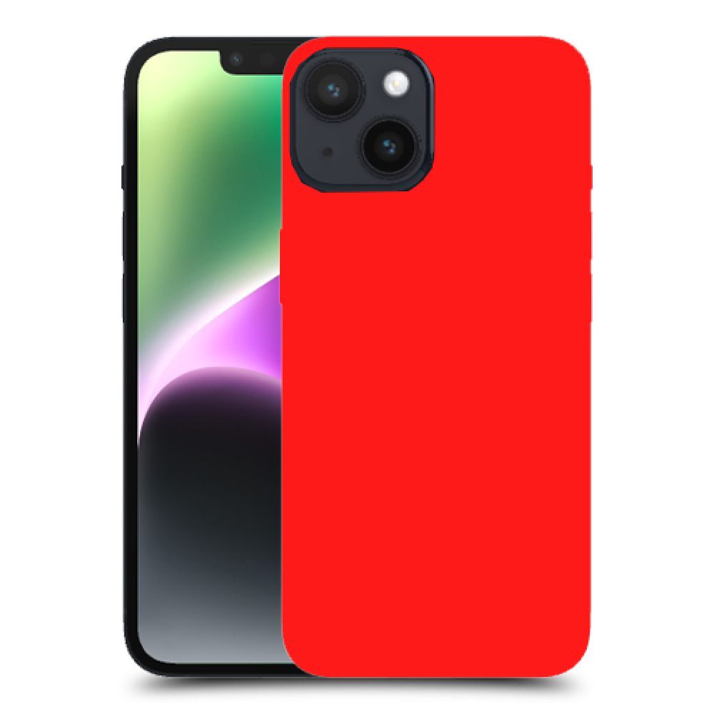 אָדוֹם כיסוי מגן קשיח מעוצב ל Apple iPhone 14 סקרין מובייל