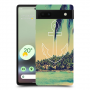 עוגן בגן העדן כיסוי מגן קשיח מעוצב ל Google Pixel 6a סקרין מובייל