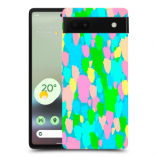 Aqarelle בצבעים כיסוי מגן קשיח מעוצב ל Google Pixel 6a סקרין מובייל