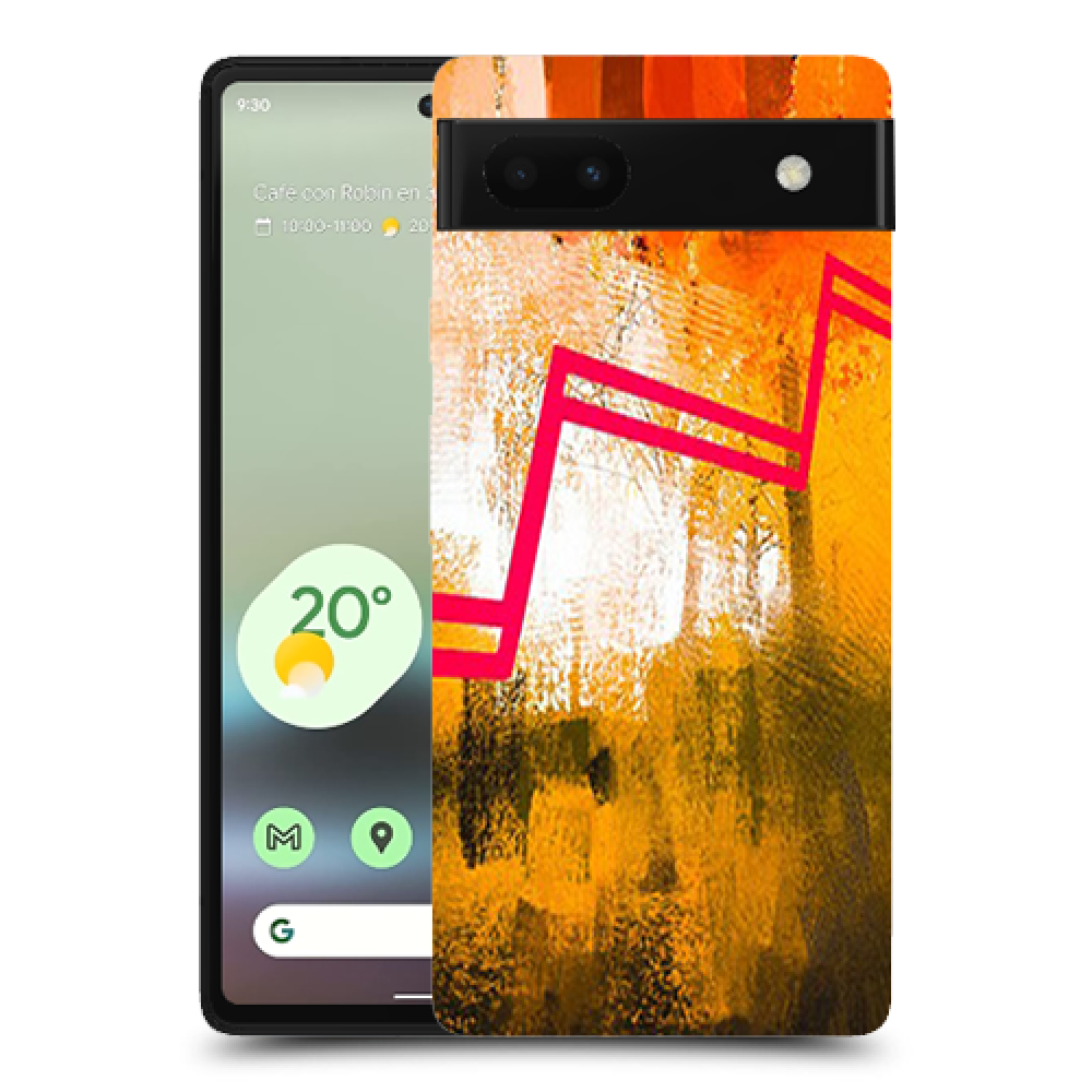 צבעי סתיו כיסוי מגן קשיח מעוצב ל Google Pixel 6a סקרין מובייל