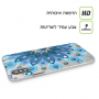 פרח כחול כיסוי מגן קשיח מעוצב ל Apple iPhone 14 Pro סקרין מובייל