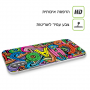 כאוס צבעוני כיסוי מגן קשיח מעוצב ל Apple iPhone 14 Pro סקרין מובייל