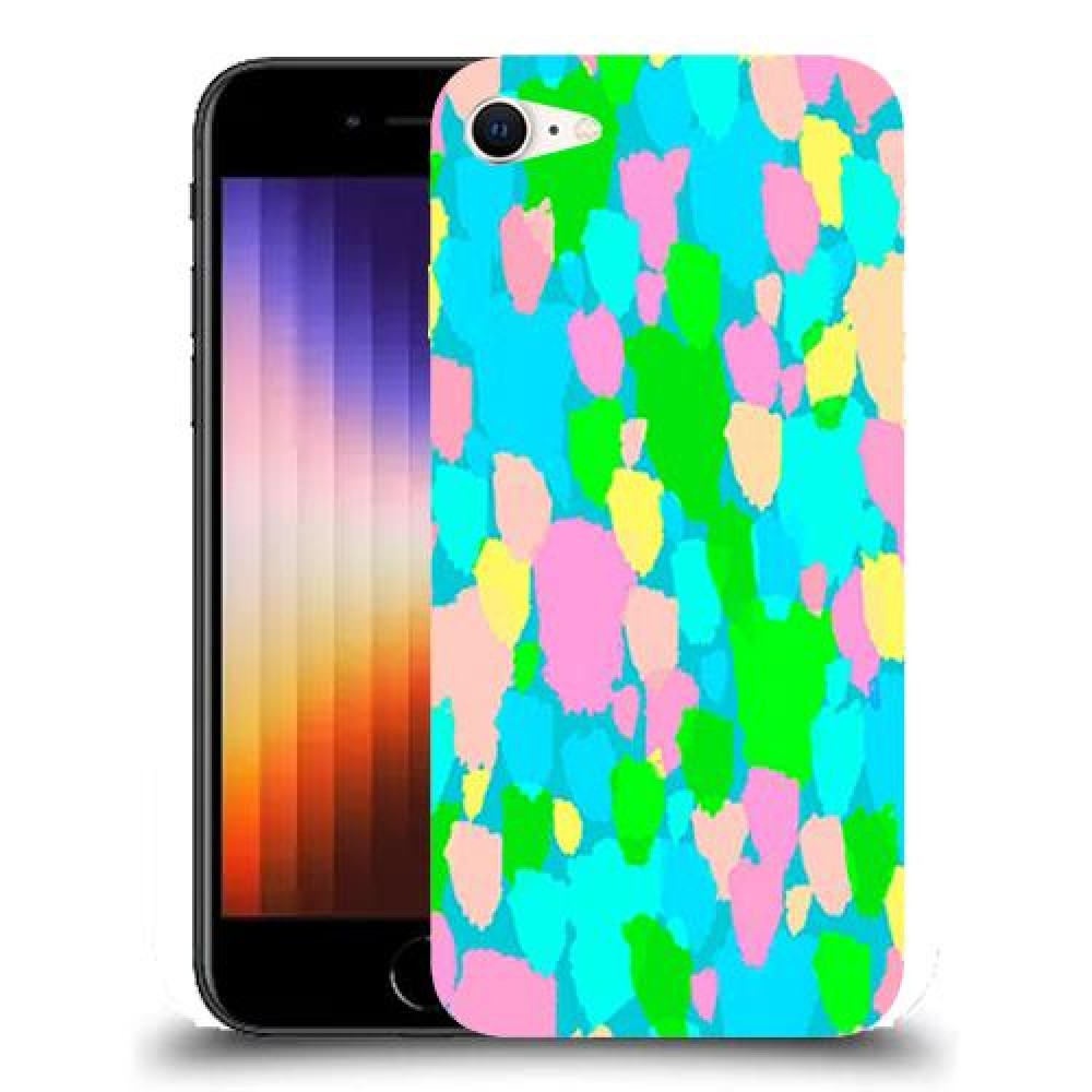 כיסוי מעוצב - צבעים אקרילים לדגם : Apple iPhone SE 2022 מותג : סקרין מובייל