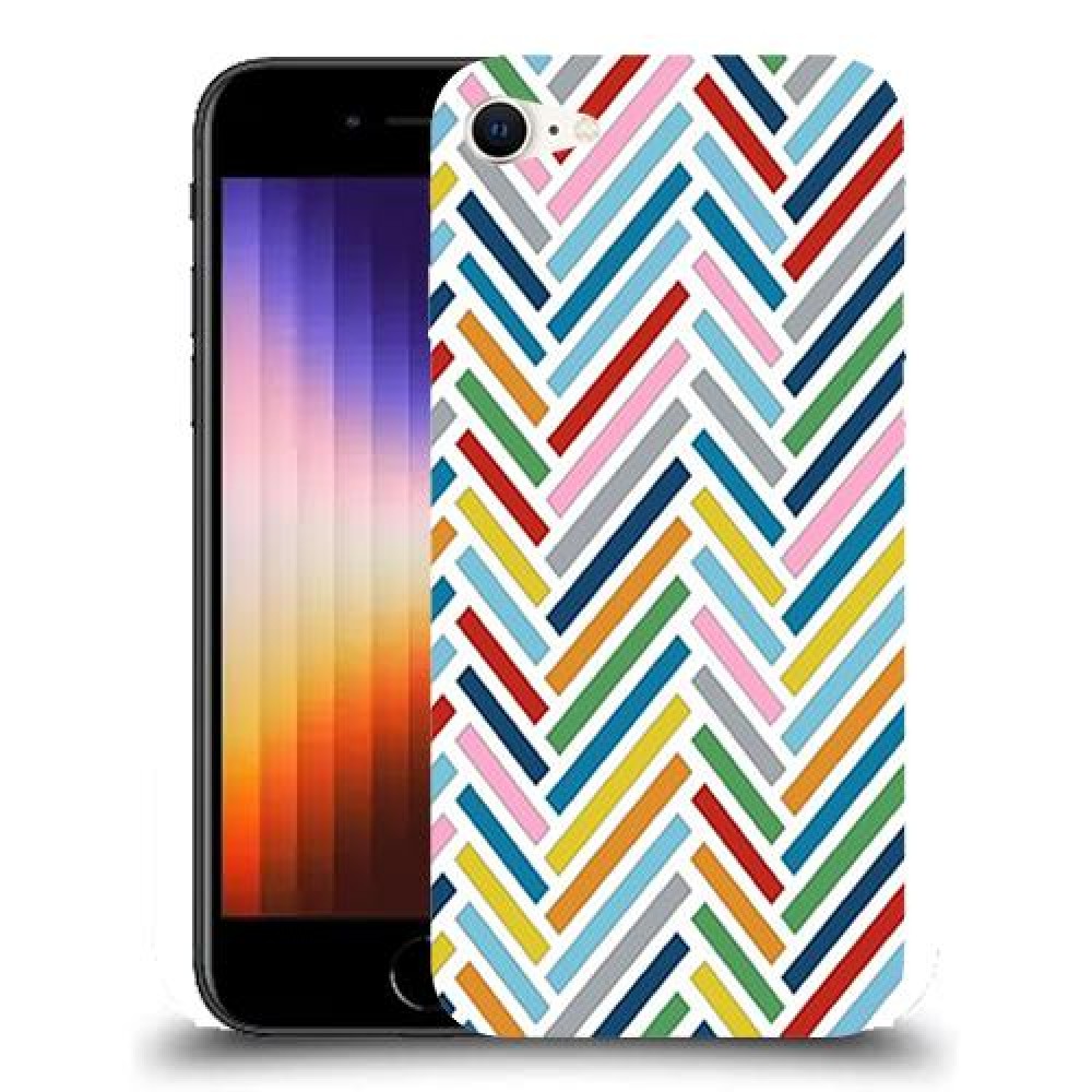 כיסוי מעוצב - צבע זיג-זגס לדגם : Apple iPhone SE 2022 מותג : סקרין מובייל