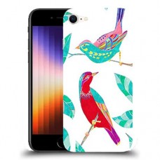 כיסוי מעוצב - ציפורים צבעוניות לדגם : Apple iPhone SE 2022 מותג : סקרין מובייל