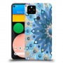 כיסוי מעוצב - פרח כחול לדגם : Google Pixel 4a 5G מותג : סקרין מובייל