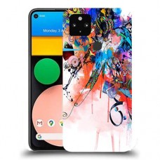 כיסוי מעוצב - זר צבעוני לדגם : Google Pixel 4a 5G מותג : סקרין מובייל