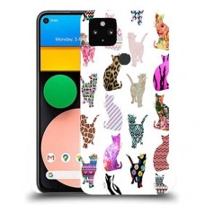 כיסוי מעוצב - חתולים צבעוניים לדגם : Google Pixel 4a 5G מותג : סקרין מובייל