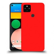 כיסוי בצבע -אָדוֹם לדגם : Google Pixel 4a 5G מותג : סקרין מובייל