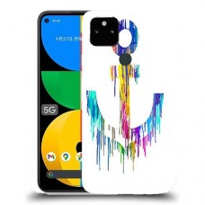 כיסוי מעוצב - עוגנים בצבע בוכה לדגם : Google Pixel 5A 5G מותג : סקרין מובייל