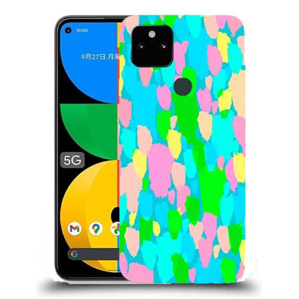 כיסוי מעוצב - צבעים אקרילים לדגם : Google Pixel 5A 5G מותג : סקרין מובייל