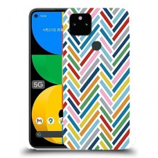 כיסוי מעוצב - צבע זיג-זגס לדגם : Google Pixel 5A 5G מותג : סקרין מובייל